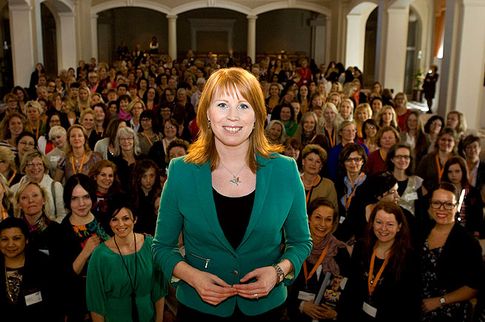 Annie Lööf på Tillväxtverkets konferens för Ambassadörer för kvinnors företagande